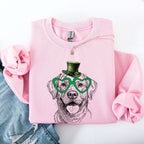 Labrador Retriever, Adorable Dog, St Patrick's Day, Lucky, Irish Sweatshirt - Che Cose Belle