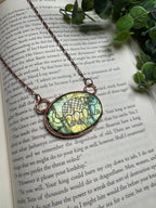 Labradorite Dog Necklace - Che Cose Belle