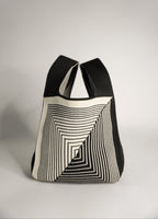 Labyrinth Black Handbag - Che Cose Belle