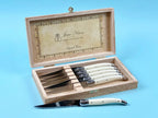 Laguiole Ivory Knives Cutlery Set in Presentation Box, Set of 6 - Che Cose Belle