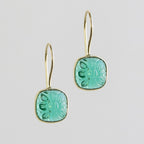 Lalita Blue Daisy Dangle Earrings - Che Cose Belle