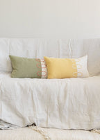 Landscapes Block Throw Pillow - Che Cose Belle
