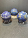 Lapis Lazuli Polished Sphere Sculpture - Che Cose Belle