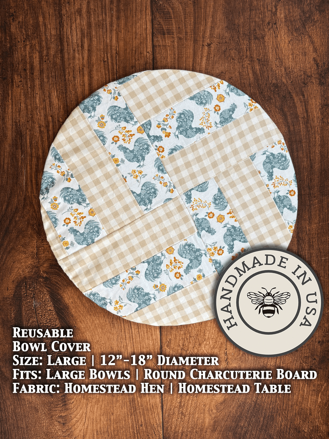 Large Bowl Covers - Che Cose Belle
