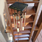 Large Copper Money Pendant Wind Chime Tubes Bells Copper Metal Pipe Chime Large Wind Chimes Bells Tubes Pendant Balcony Outdoor Yard Garden Home Decoration - Che Cose Belle