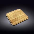 Large Feast Charcuterie Plating Set Including Long Bamboo Serving Tray And Square Bamboo Platters With Fine Porcelain Plates To Match - Che Cose Belle