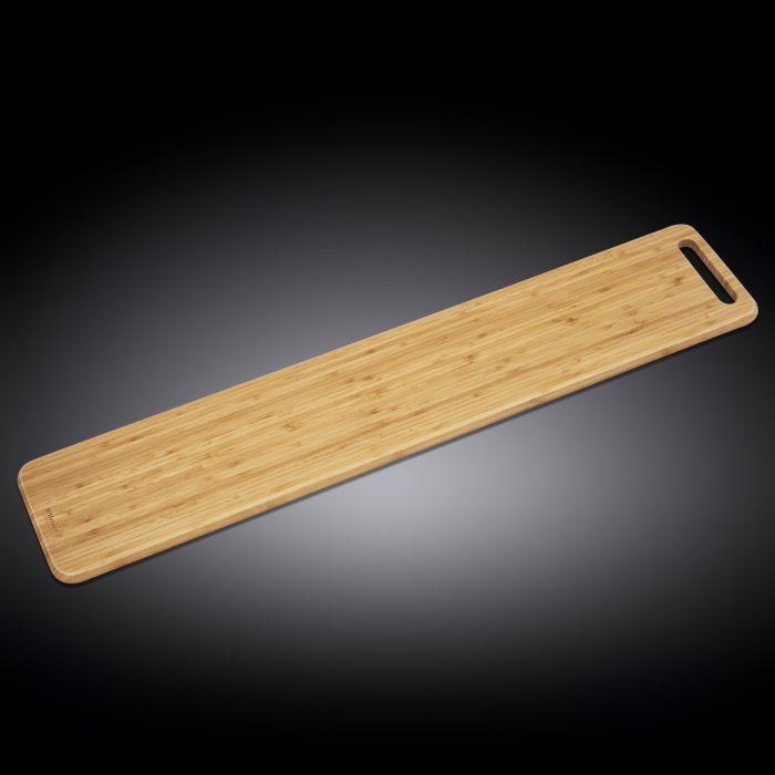 Large Feast Charcuterie Plating Set Including Long Bamboo Serving Tray And Square Bamboo Platters With Fine Porcelain Plates To Match - Che Cose Belle