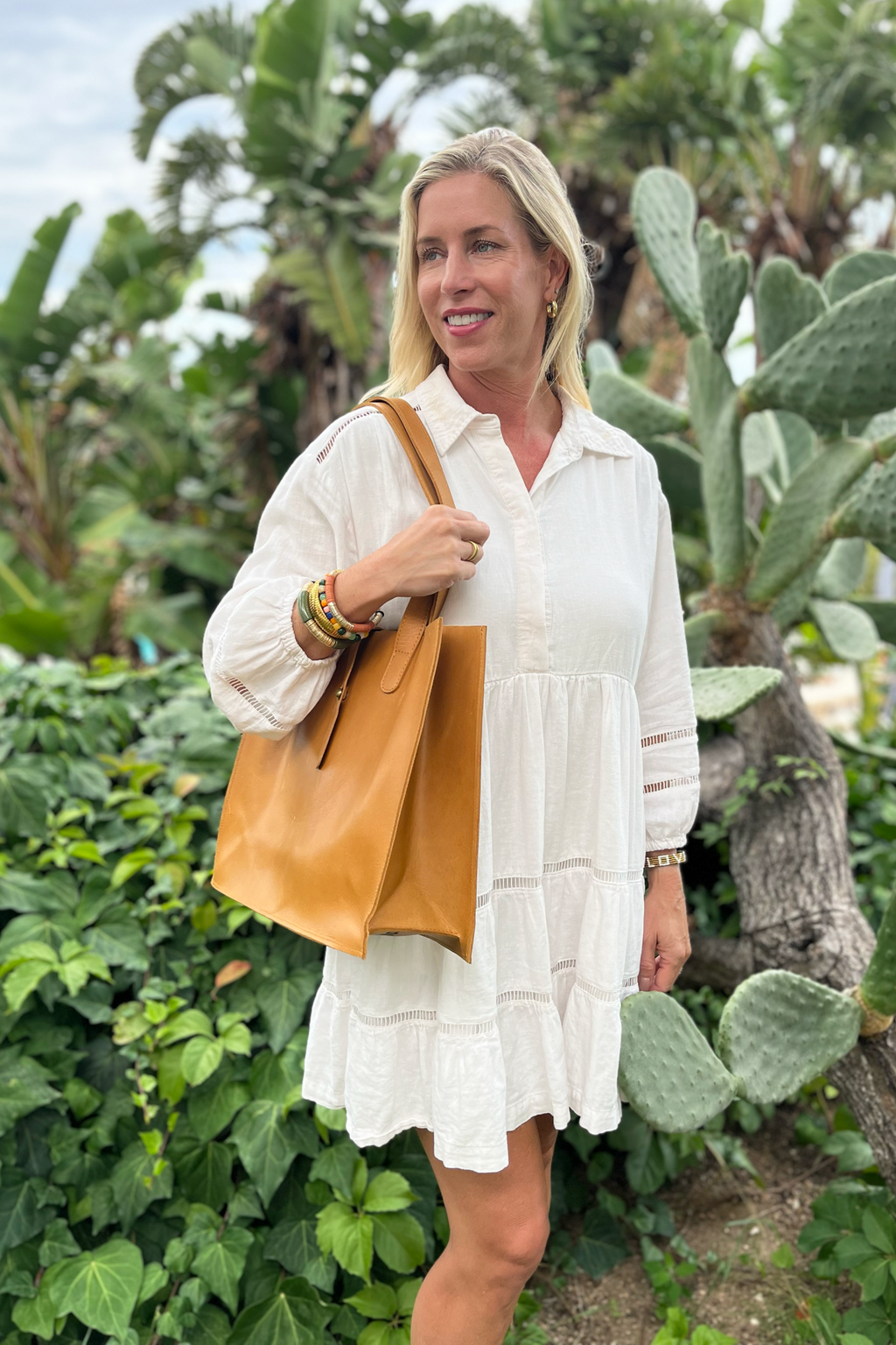 Large Leather Handbag - Che Cose Belle