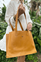 Large Leather Handbag - Che Cose Belle