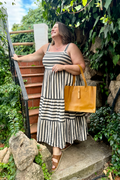 Large Leather Handbag - Che Cose Belle