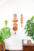 Large Luna Moon Phase Wall Hanging - Che Cose Belle