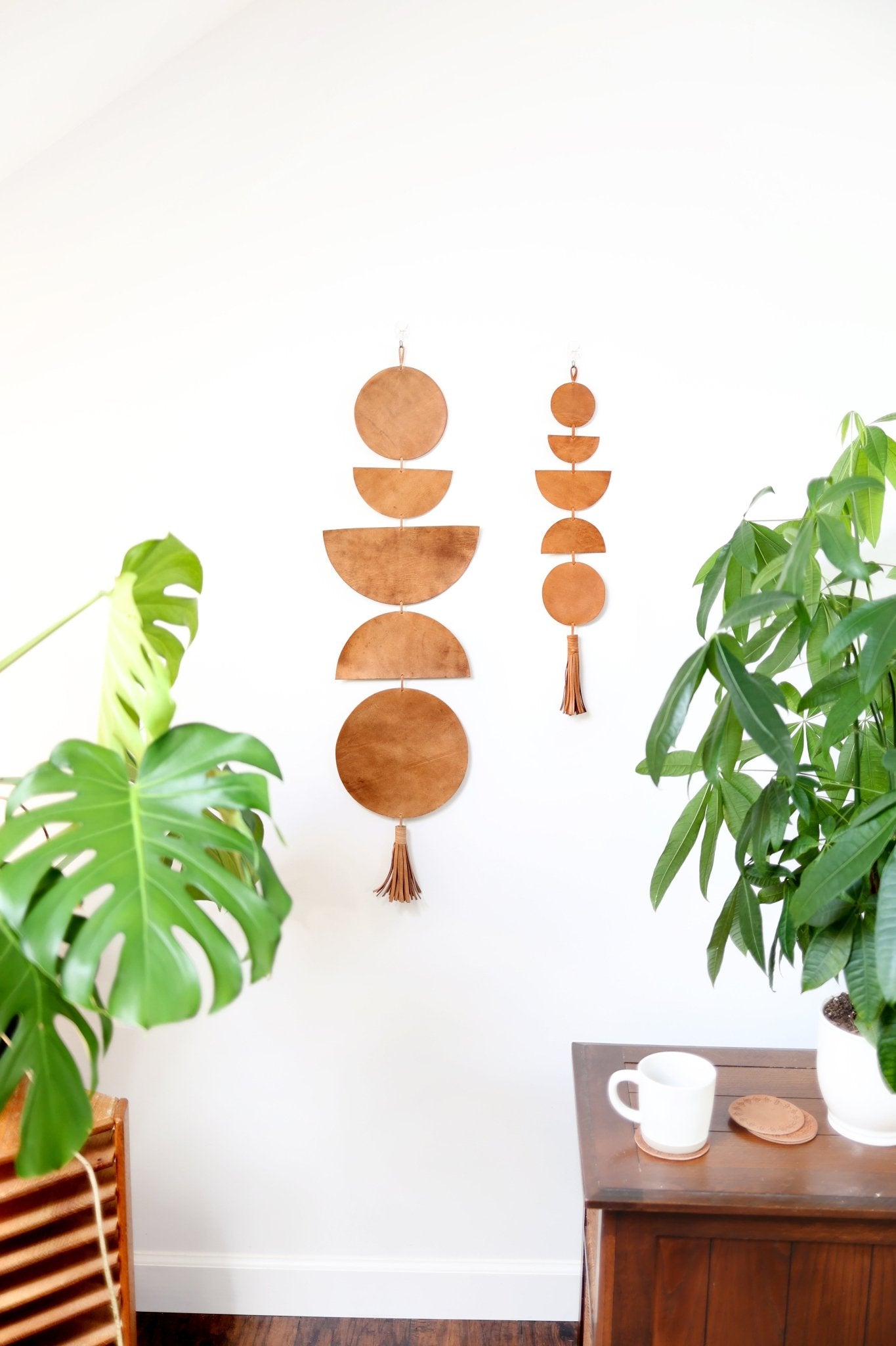 Large Luna Moon Phase Wall Hanging - Che Cose Belle
