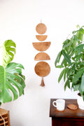 Large Luna Moon Phase Wall Hanging - Che Cose Belle