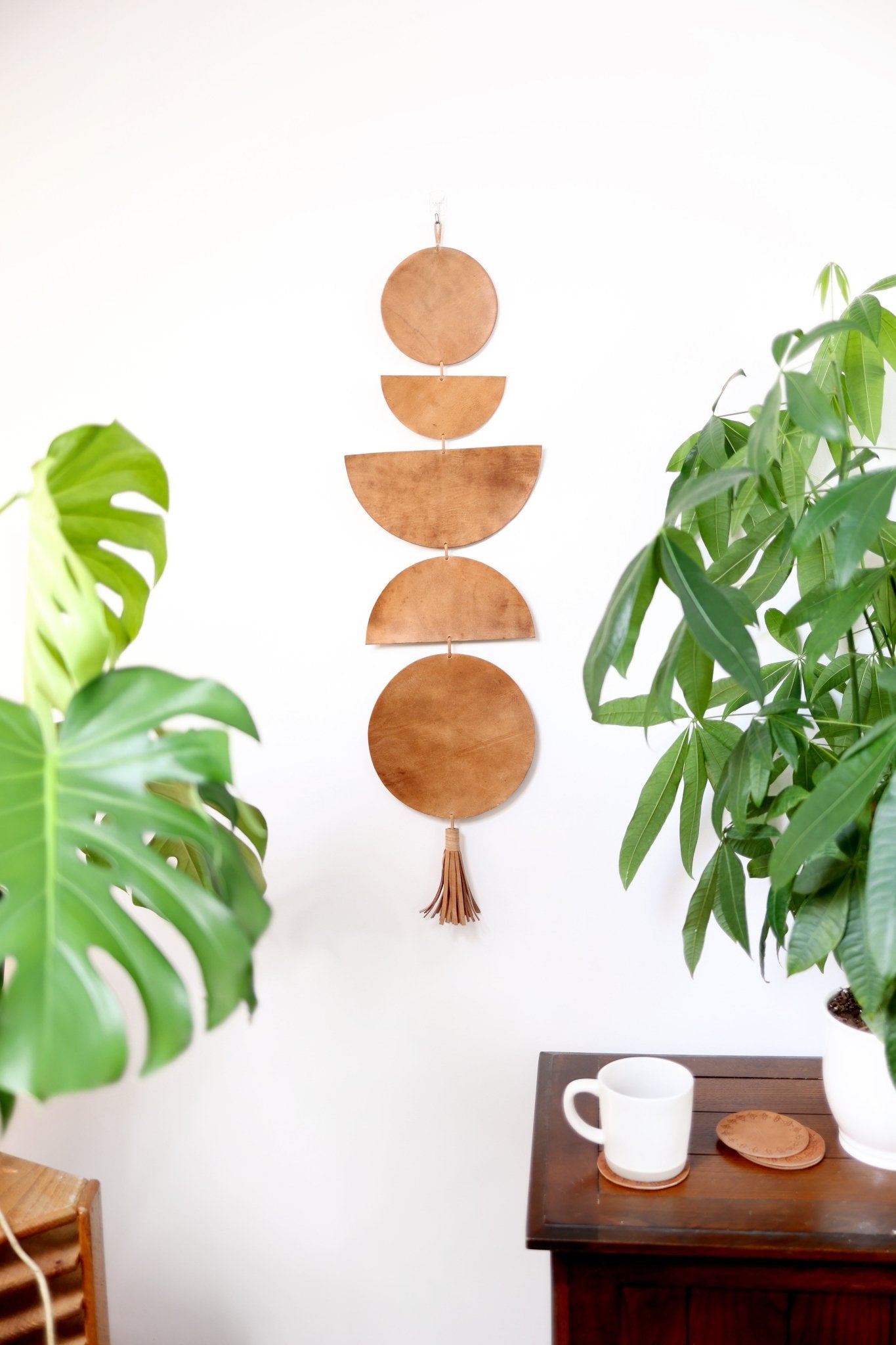 Large Luna Moon Phase Wall Hanging - Che Cose Belle
