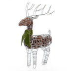 Large Standing Silver Deer Scented Potpourri Décor - Che Cose Belle