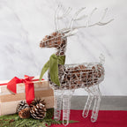 Large Standing Silver Deer Scented Potpourri Décor - Che Cose Belle