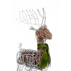 Large Standing Silver Deer Scented Potpourri Décor - Che Cose Belle