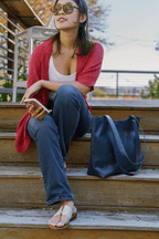 Large Wave Shoulder Bag - Che Cose Belle