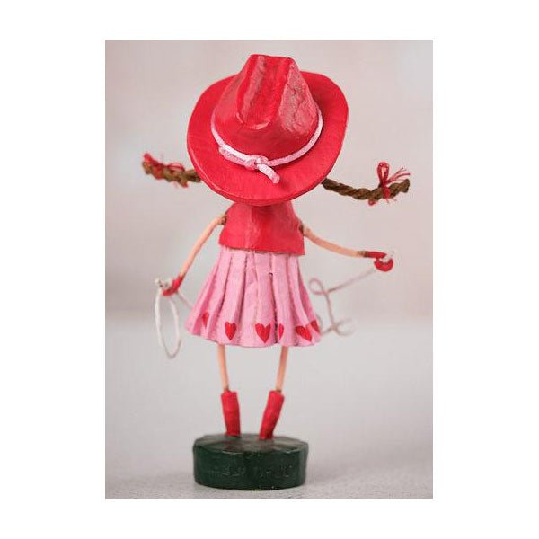 Lassoed by Love Valentine's Day Figurine by Lori Mitchell - Che Cose Belle