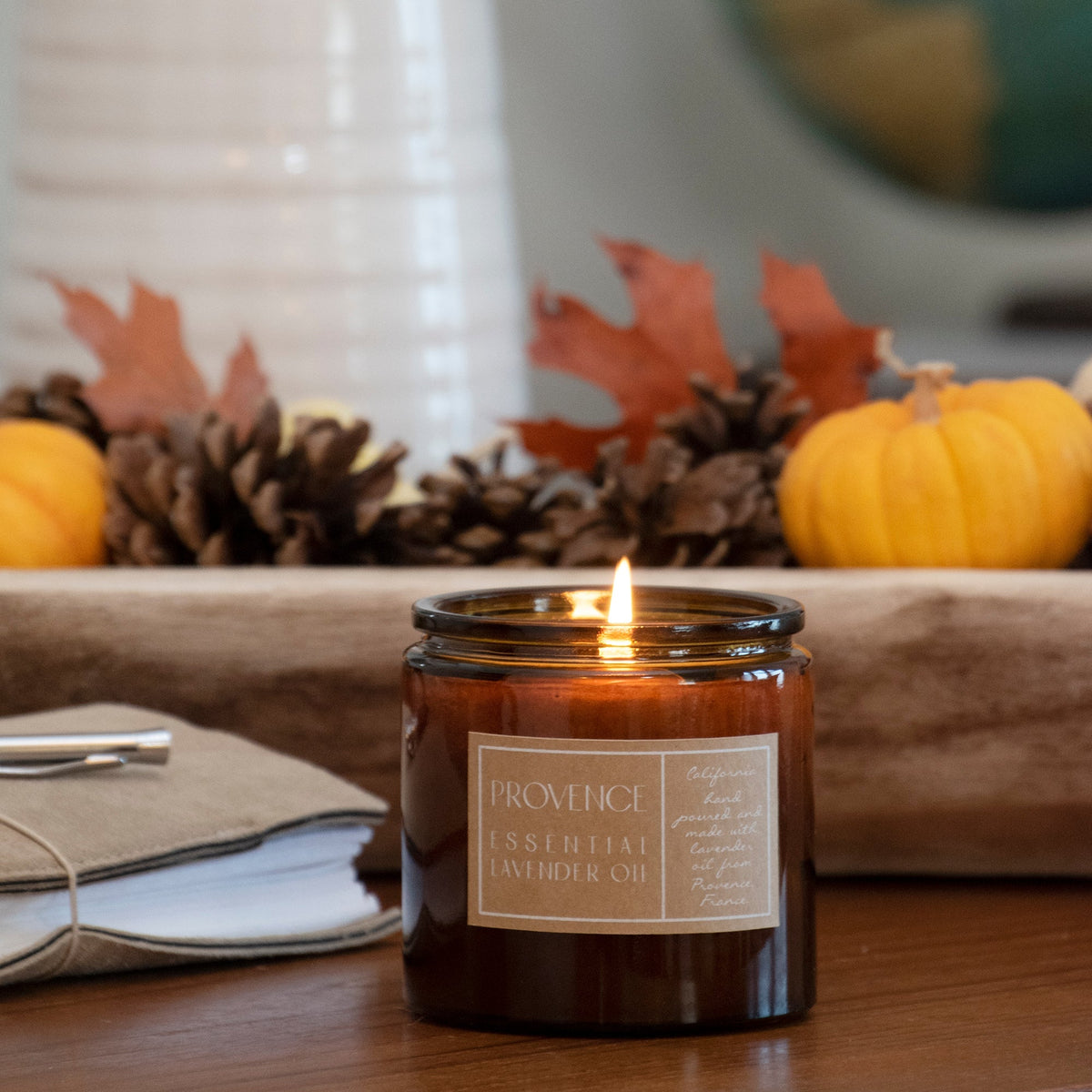 Lavender Essential Oil 10 oz Aromatherapy Candle - Che Cose Belle