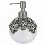 Lavinia Bloom – Modern Decorative Bathroom Accessory Handmade Soap Dispenser, 12 oz - Che Cose Belle