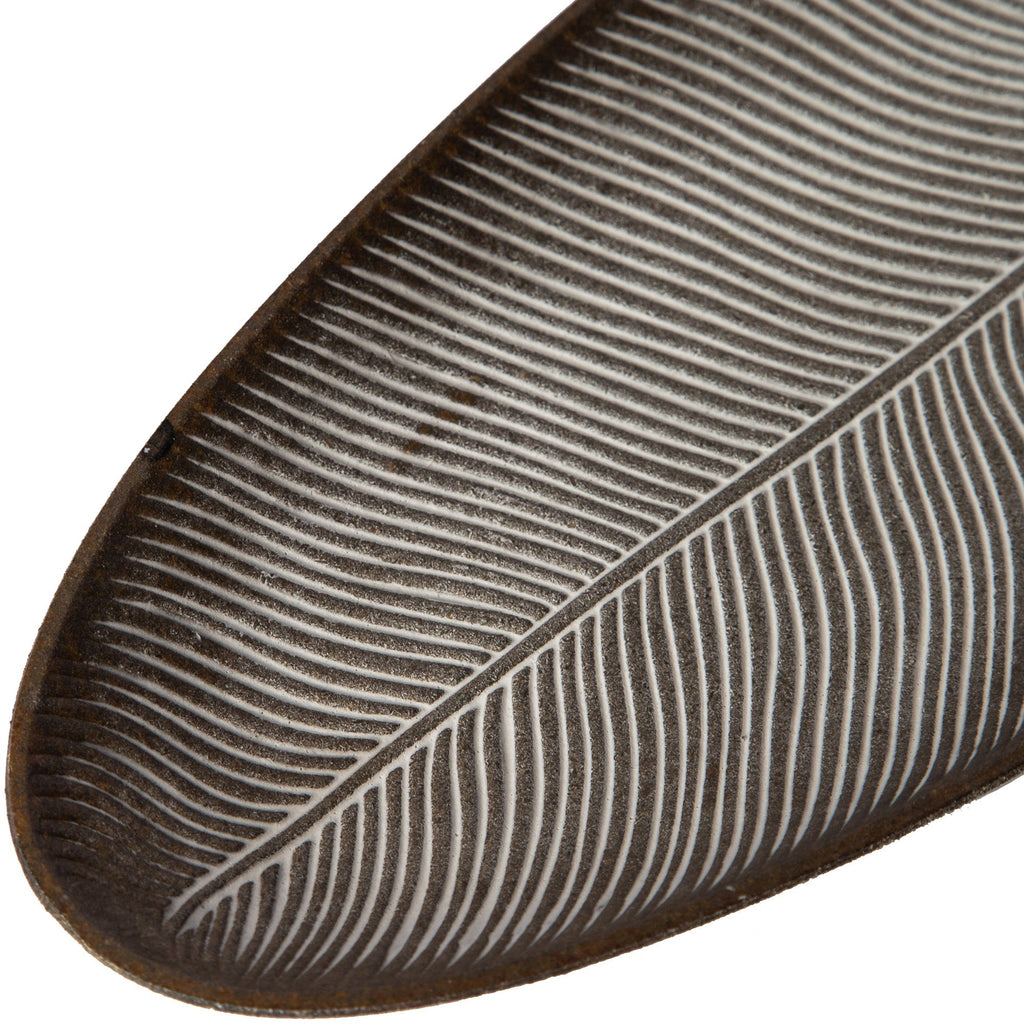 Leaf Design Wood Tray — Elegant Decorative MDF Tray for Home & Events - Che Cose Belle
