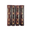 Leather Bound Antique Books: 1898 Int'l Library of Famous Literature (First Edition. 1 of 1000 copies - RARE) - Che Cose Belle