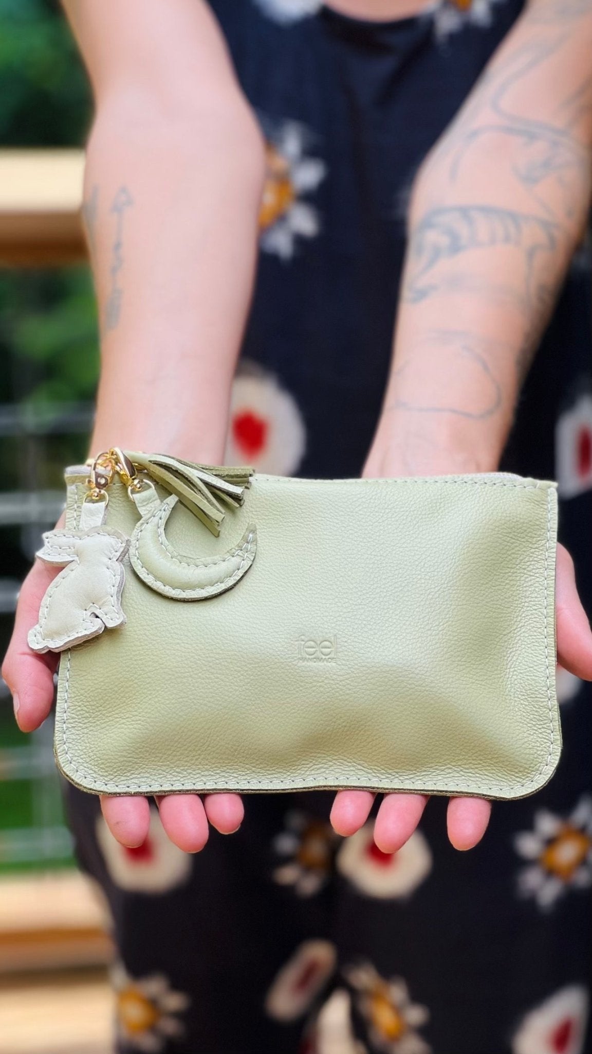 Leather Bunny Charm - Che Cose Belle