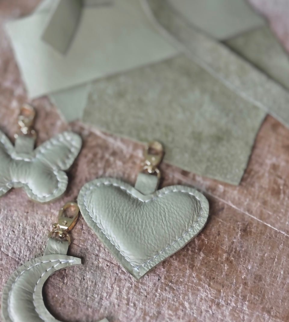 Leather Butterfly Charm - Che Cose Belle