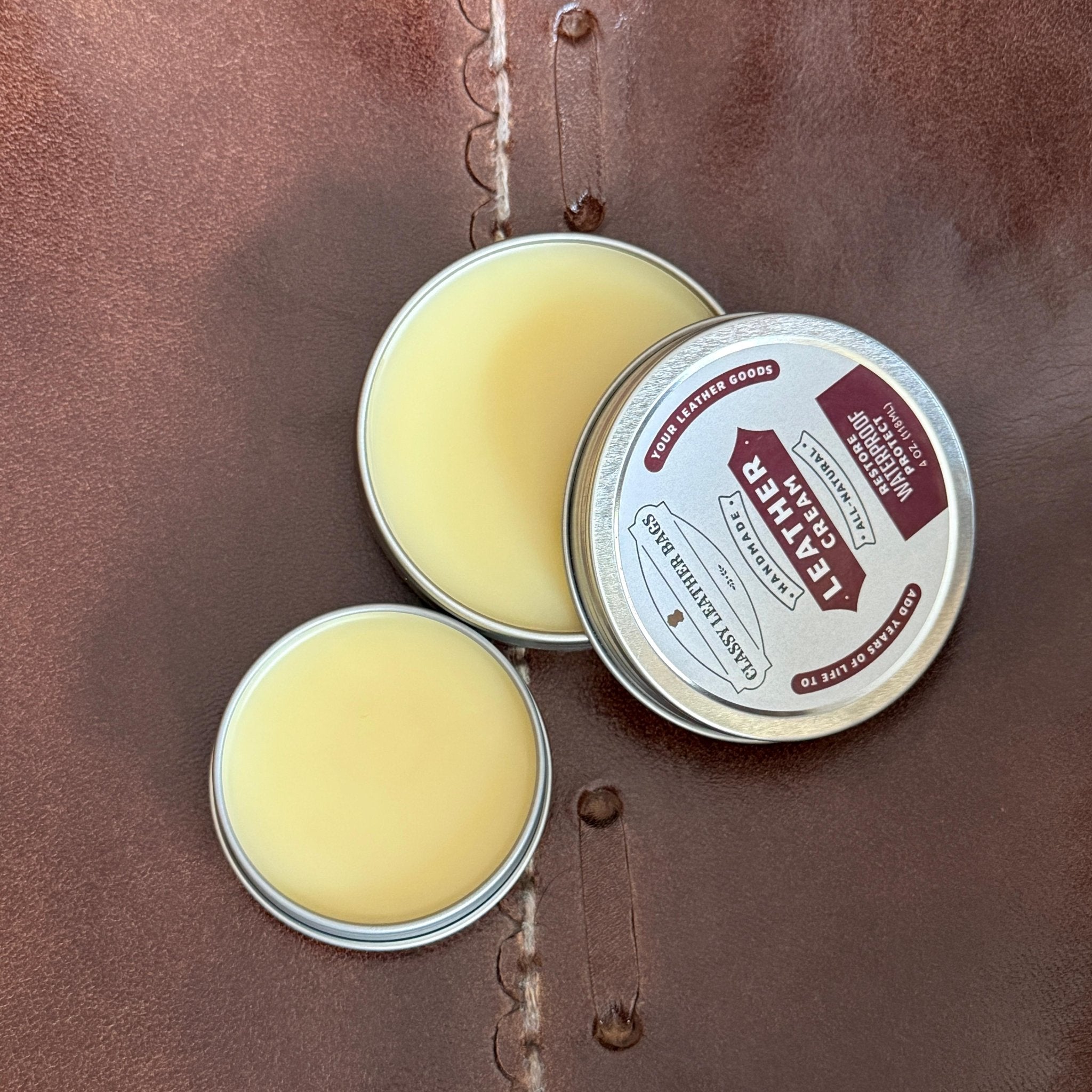 Leather Cream - Restore, Waterproof & Protect Leather - Che Cose Belle