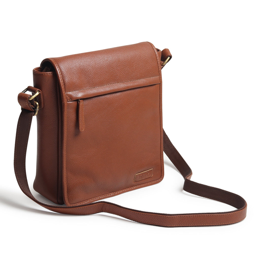 Leather Crossbody Bag for Travel Work - Che Cose Belle