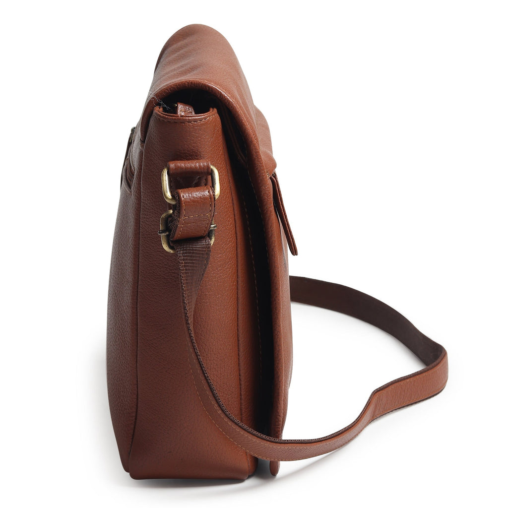 Leather Crossbody Bag for Travel Work - Che Cose Belle