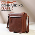 Leather Crossbody Bag for Travel Work - Che Cose Belle