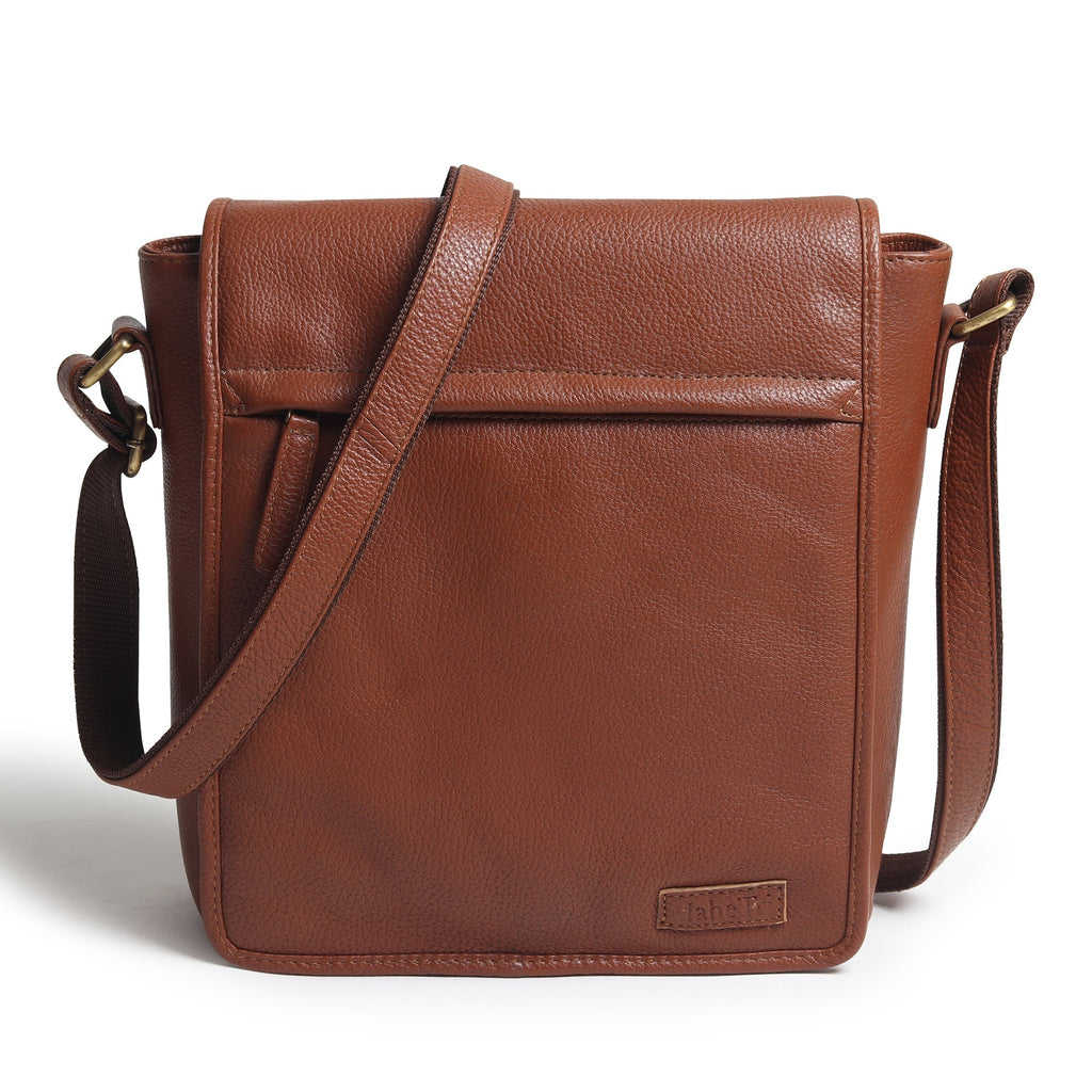 Leather Crossbody Bag for Travel Work - Che Cose Belle