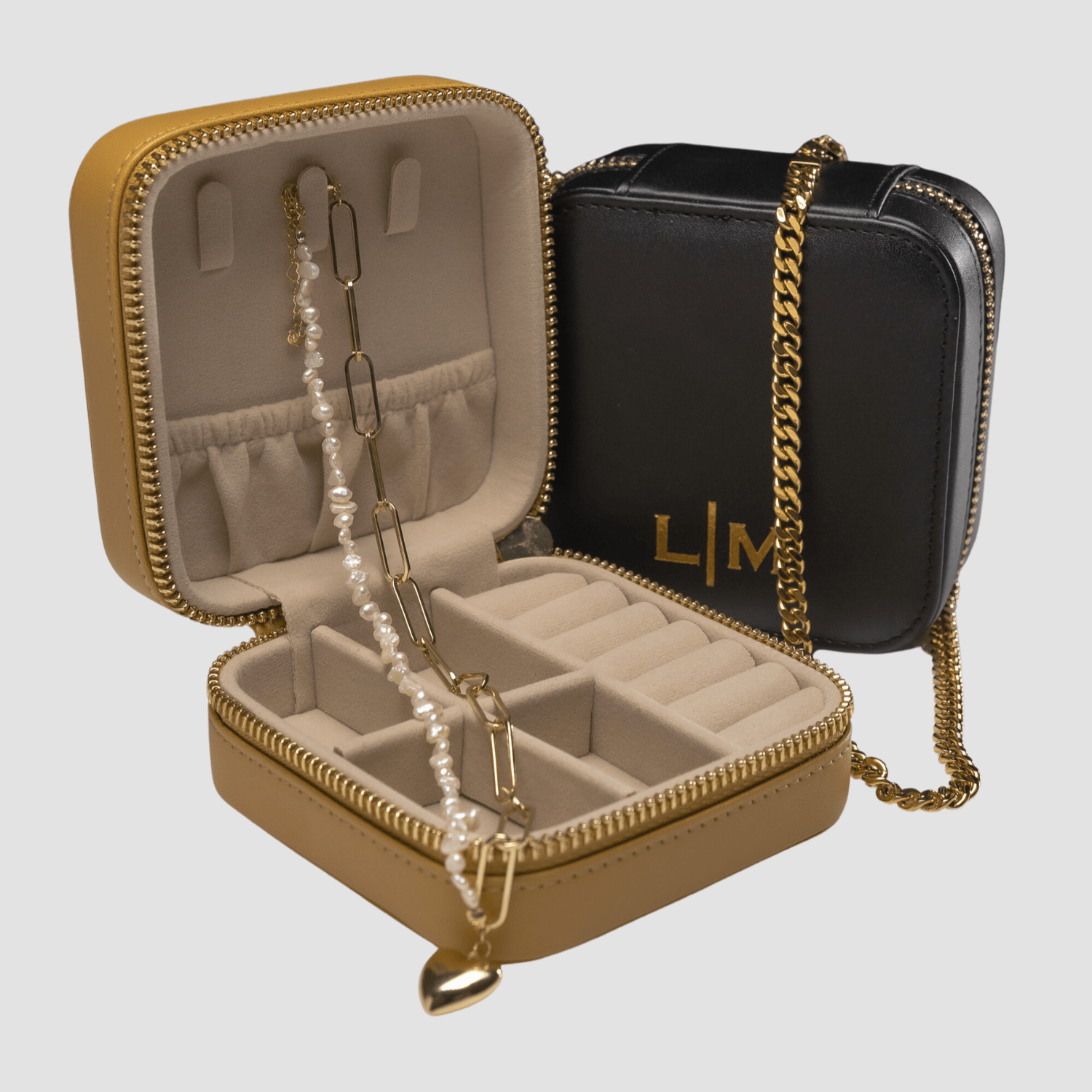 Leather Jewelry Case - Che Cose Belle
