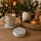Mediterranean Lemon Coasters