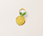 Lemon Napkin Ring – 3.5” Handwoven Iraca Palm – Artisan Summer Table Decor from Colombia - Che Cose Belle