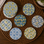 Mediterranean Lemon Coasters