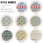 Mediterranean Lemon Coasters