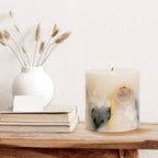 Lemon Zest & Thyme Botanical Pillar Candle - Che Cose Belle