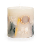 Lemon Zest & Thyme Botanical Pillar Candle - Che Cose Belle