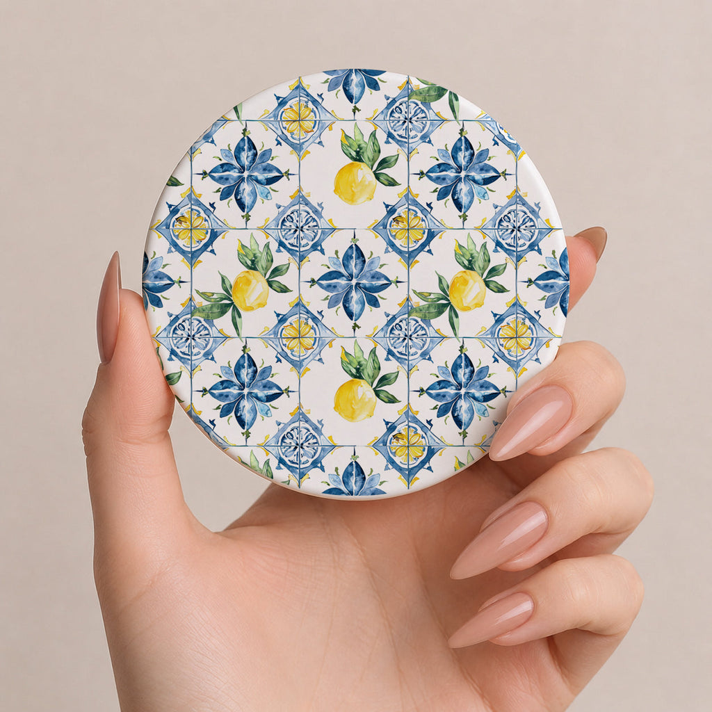 Mediterranean Lemon Coasters