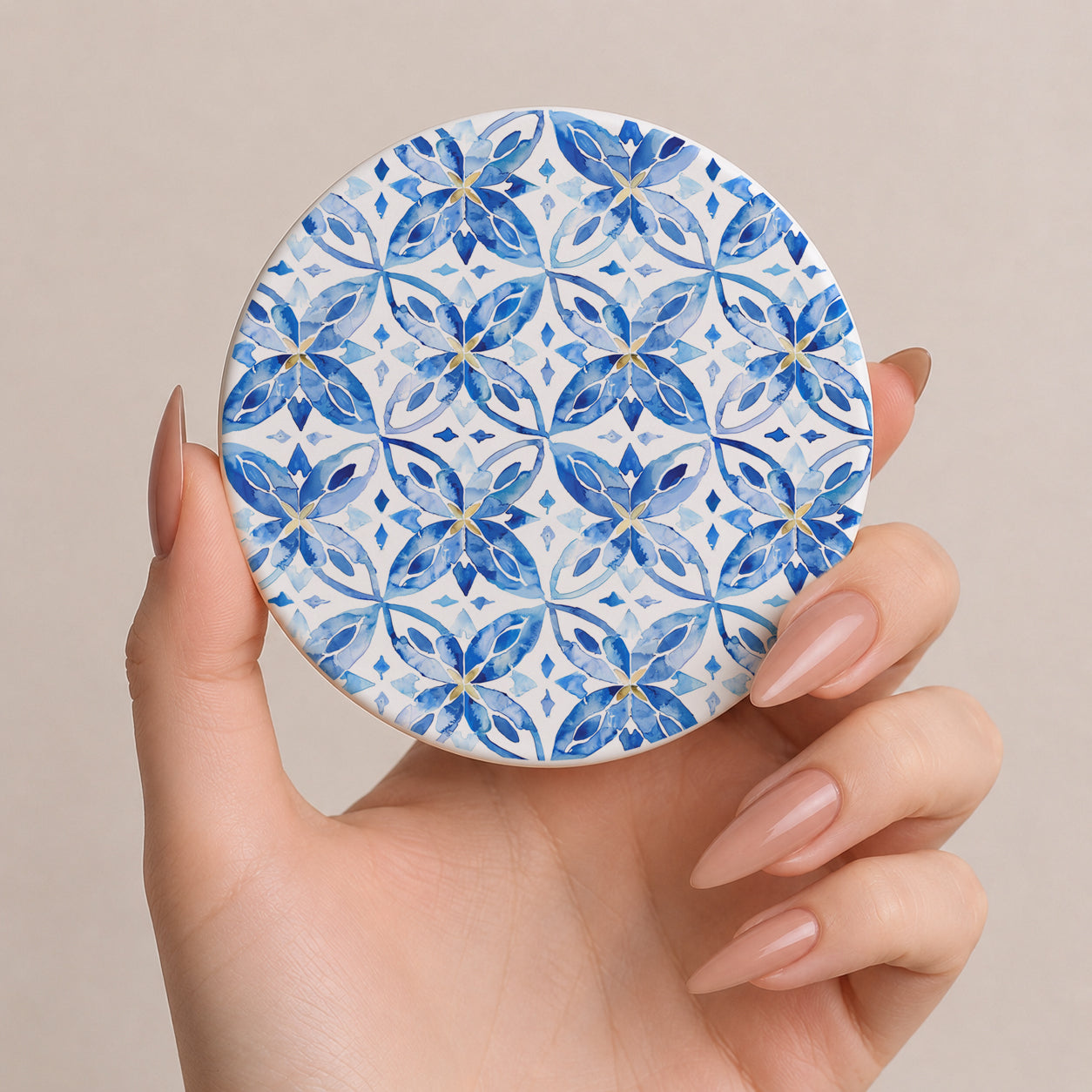 Mediterranean Lemon Coasters