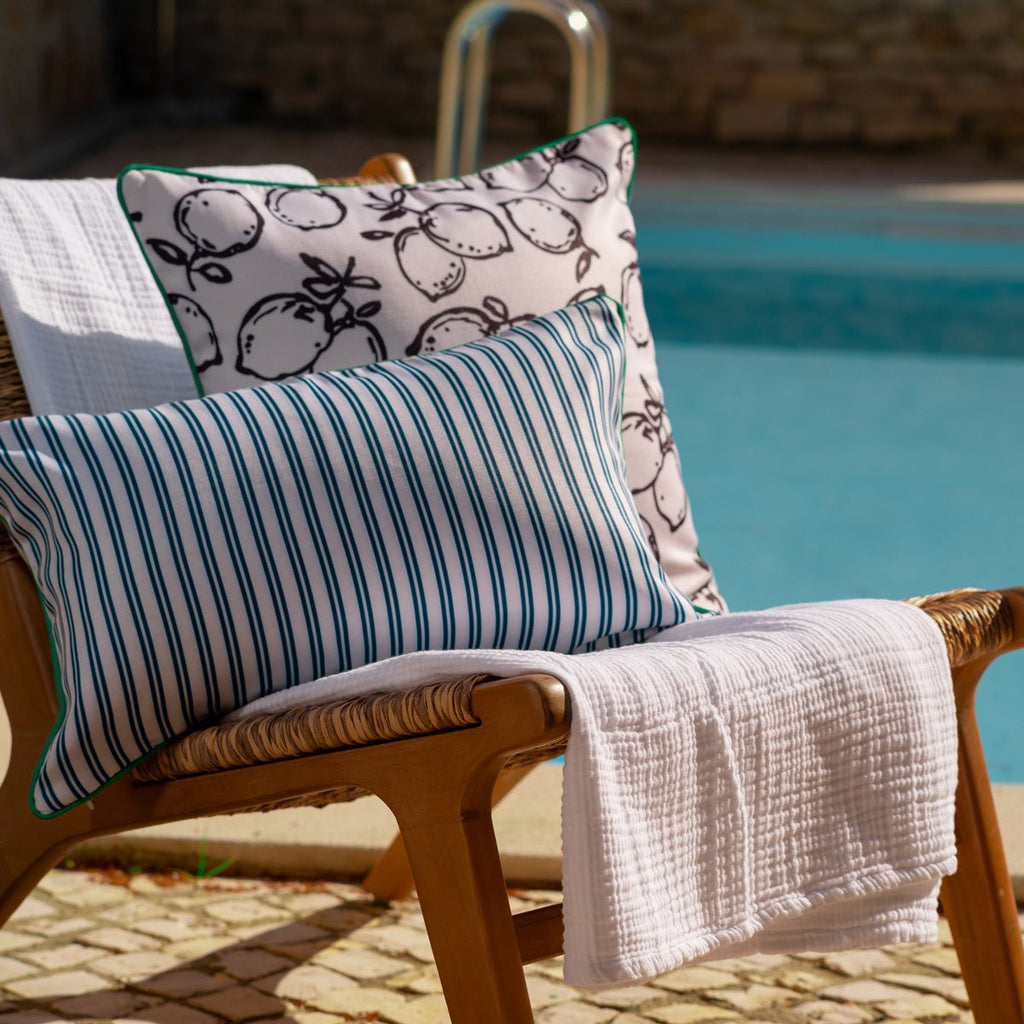 Lemone Outdoor Throw Pillow - Che Cose Belle