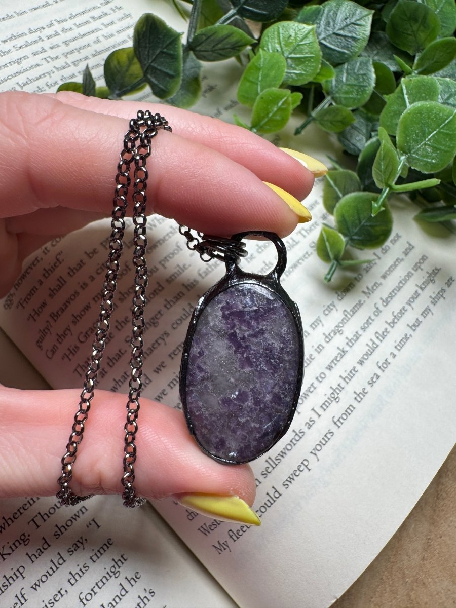 Lepidolite Necklace - Che Cose Belle