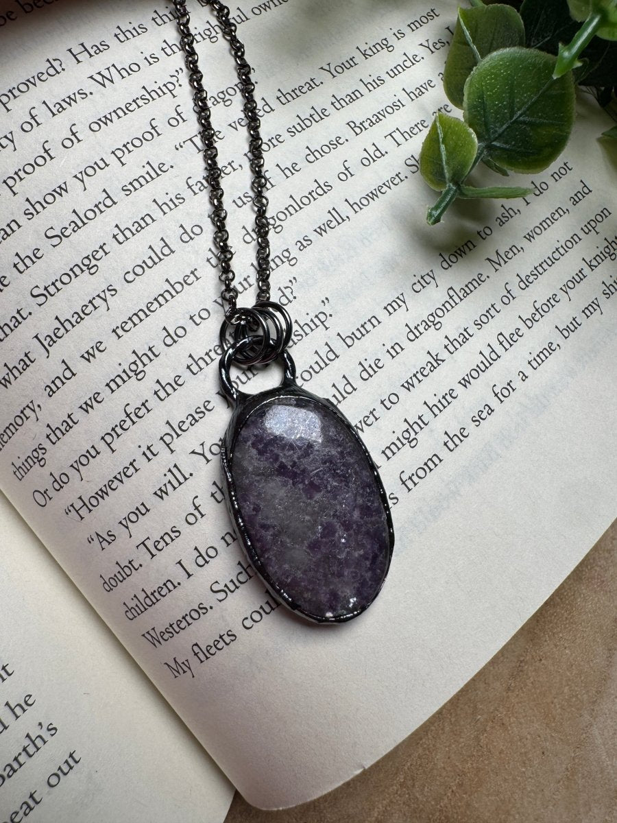 Lepidolite Necklace - Che Cose Belle