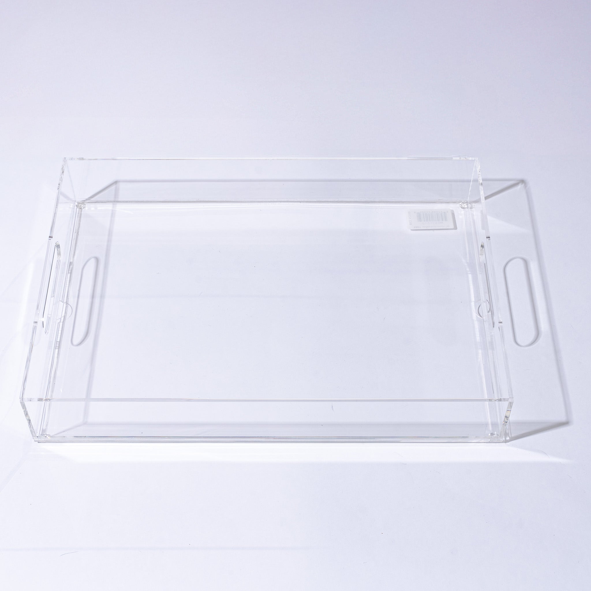 Levitate Acrylic Artwork+Serving Tray - 17" x 12" x 2.75" - Clear - Che Cose Belle