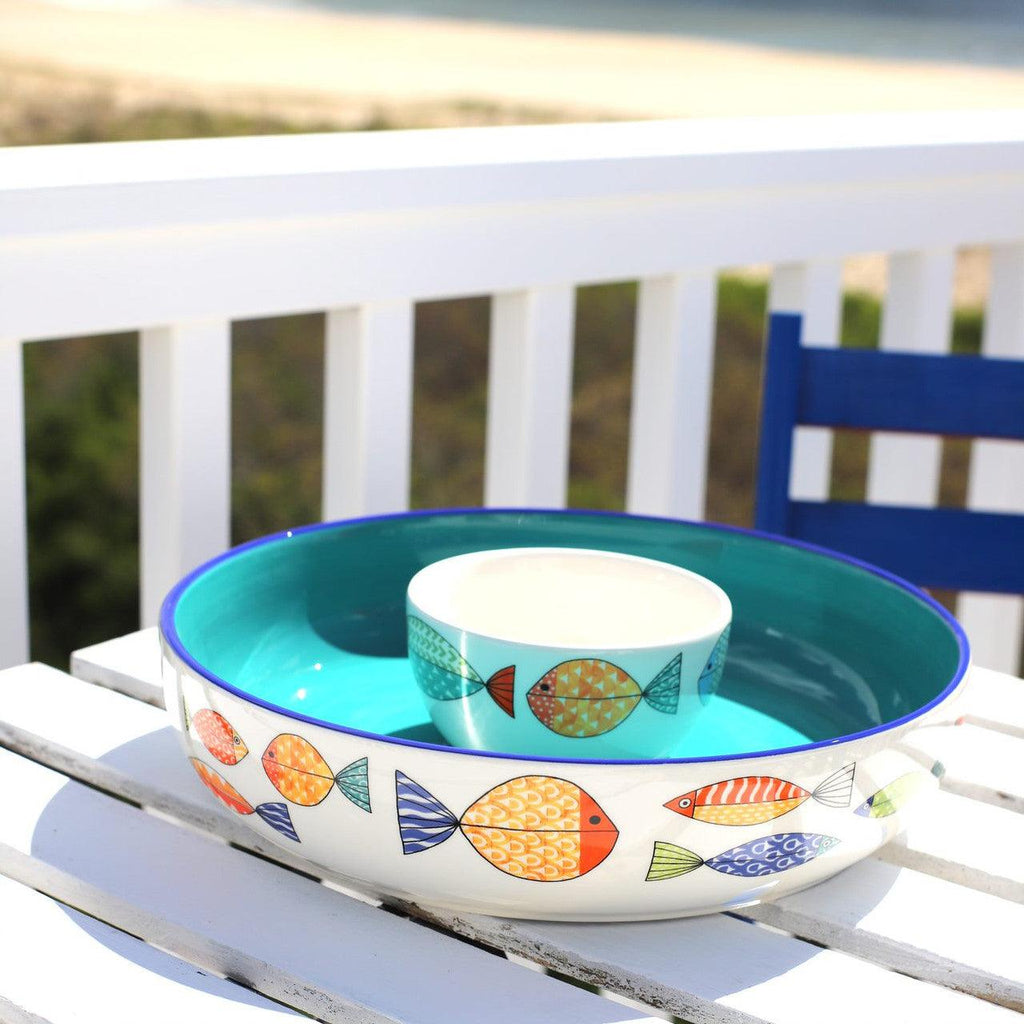 Fresh Catch 2 - Piece Chip & Dip Set - Che Cose Belle