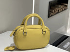 Light Luxury Women's Handbag, Stylish And Elegant Tote, Simple And Versatile, Top-layer Cowhide, Single Shoulder And Crossbody Bag, Mini Handbag - Che Cose Belle