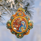 Light of The World Sculpted Hand-Painted Christmas Ornament by G. DeBrekht - Christmas Decor - 6102512 - Che Cose Belle